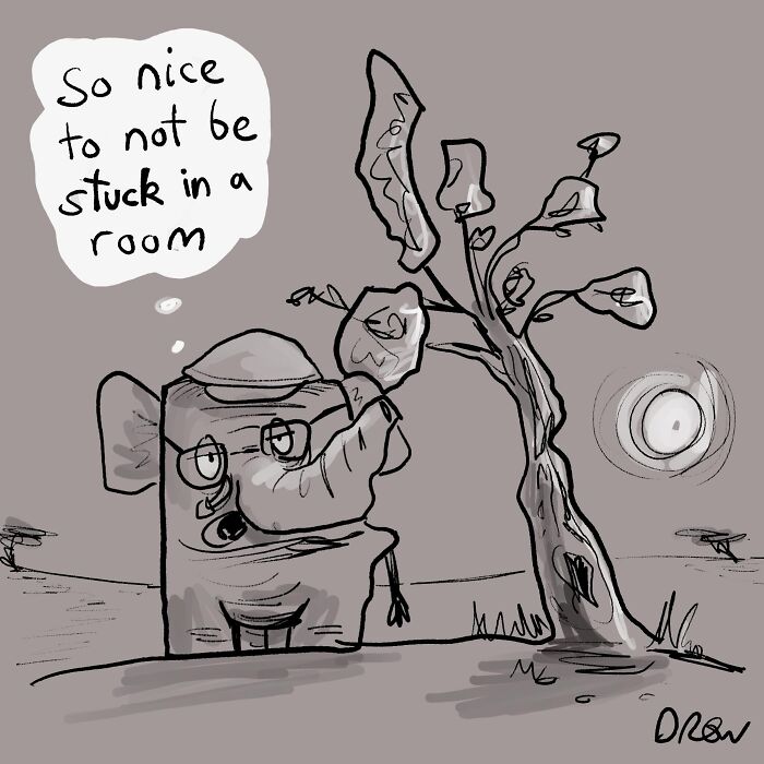 This Artist Turns Everyday Observations Into 40 Surprisingly Clever Single-Panel Comics