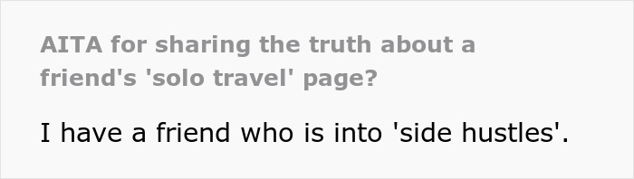 Friend Calls Out Travel Influencer For Lying About Solo Trips And Budget, Gets Blocked By Her