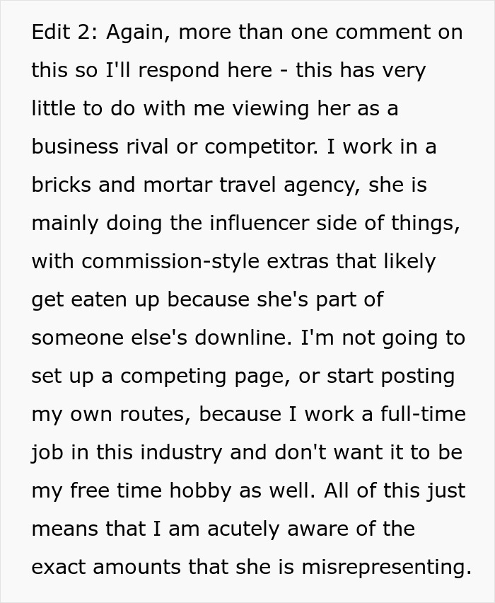 Friend Calls Out Travel Influencer For Lying About Solo Trips And Budget, Gets Blocked By Her