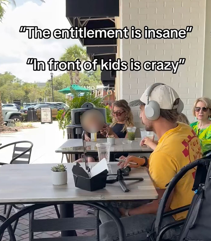 “The Entitlement Is Insane”: Karen Forces Man Into Leaving Public Space, But Bystander Comes To His Defense “The Entitlement Is Insane”: Karen Forces Man Into Leaving Public Space, But Bystander Comes To His Defense