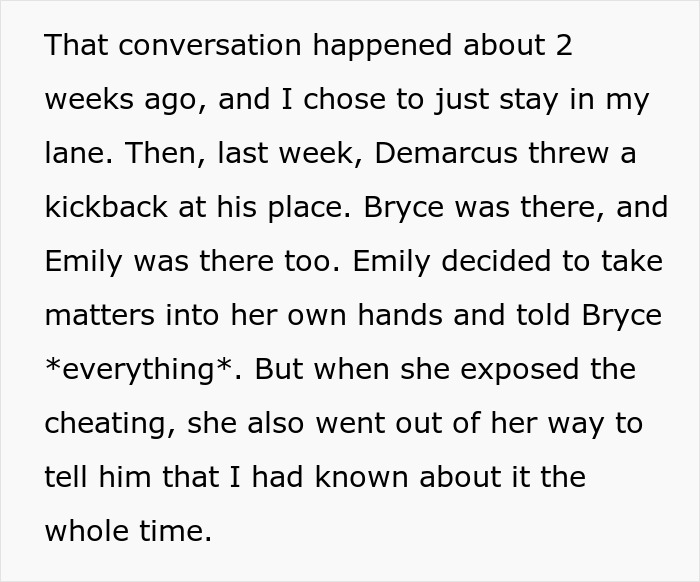 Guy Refuses To Expose Acquaintance’s Cheating GF, Surprised As Friends Ice Him Out Of The Group