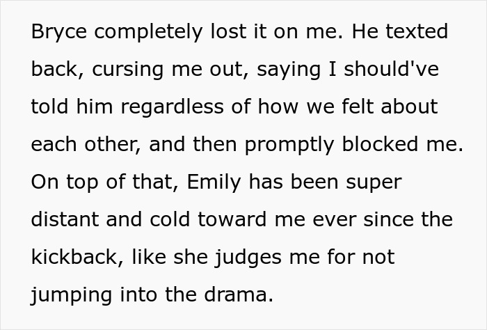 Guy Refuses To Expose Acquaintance’s Cheating GF, Surprised As Friends Ice Him Out Of The Group