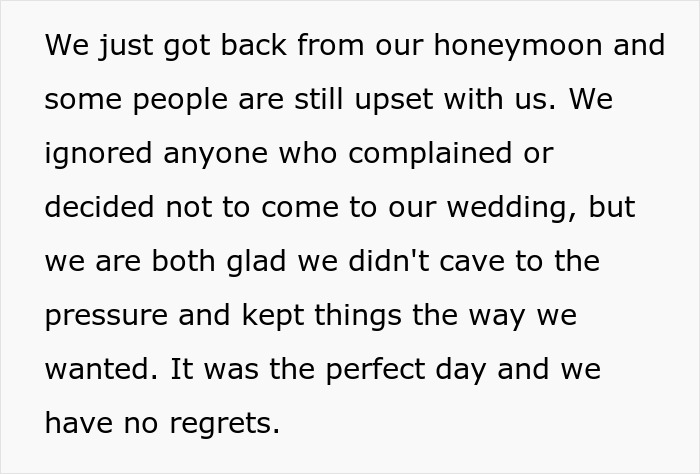 Fancy Wedding Venue Has An ‘Adults Only’ Rule, Guests Shamelessly Harass Bridal Couple Over It Fancy Wedding Venue Has An ‘Adults Only’ Rule, Guests Shamelessly Harass Bridal Couple Over It