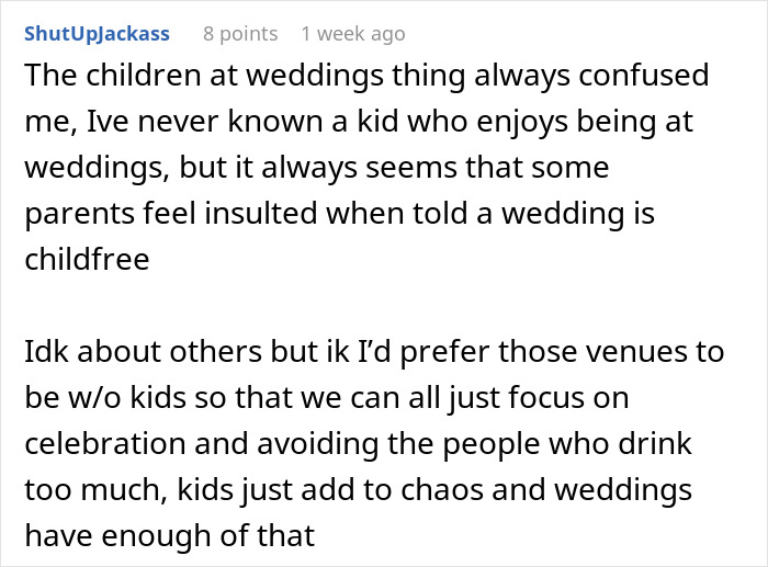Fancy Wedding Venue Has An ‘Adults Only’ Rule, Guests Shamelessly Harass Bridal Couple Over It Fancy Wedding Venue Has An ‘Adults Only’ Rule, Guests Shamelessly Harass Bridal Couple Over It