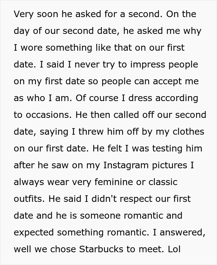 Woman Left Baffled After A Guy Cancels Their Date Over A Theory He Came Up With After Seeing Her Instagram Woman Left Baffled After A Guy Cancels Their Date Over A Theory He Came Up With After Seeing Her Instagram