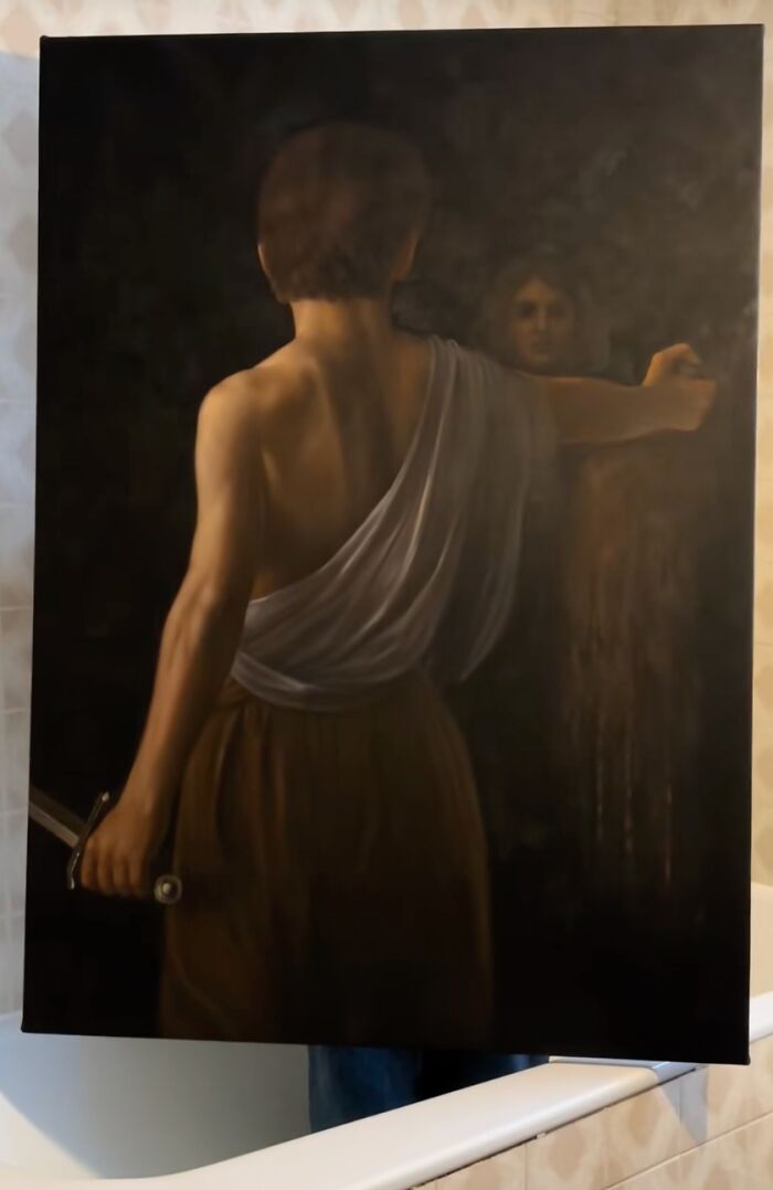 This Artist Reimagined 16 Famous Masterpieces From Behind, And The Results Are Fascinating This Artist Reimagined 16 Famous Masterpieces From Behind, And The Results Are Fascinating