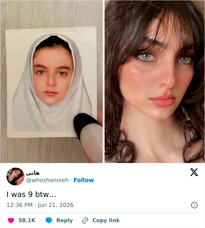 15 Powerful Side-By-Sides Women Shared About Letting Go Of The Hijab 15 Powerful Side-By-Sides Women Shared About Letting Go Of The Hijab