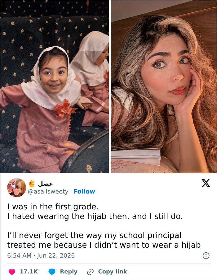 15 Powerful Side-By-Sides Women Shared About Letting Go Of The Hijab 15 Powerful Side-By-Sides Women Shared About Letting Go Of The Hijab