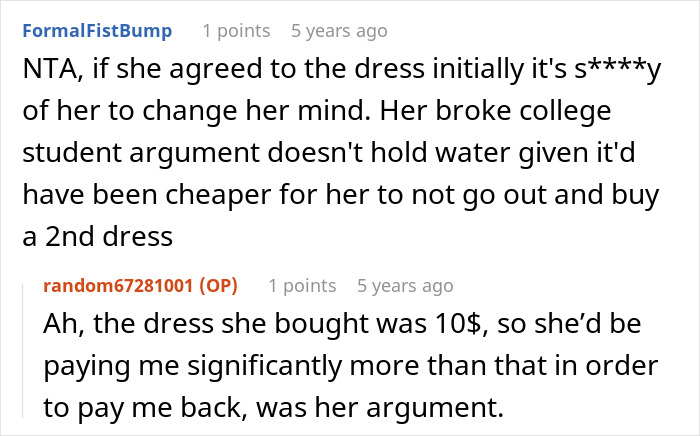 Bride Shocked When MOH Replaces The Dress That She Bought, And The Reason Ends Their Friendship Bride Shocked When MOH Replaces The Dress That She Bought, And The Reason Ends Their Friendship