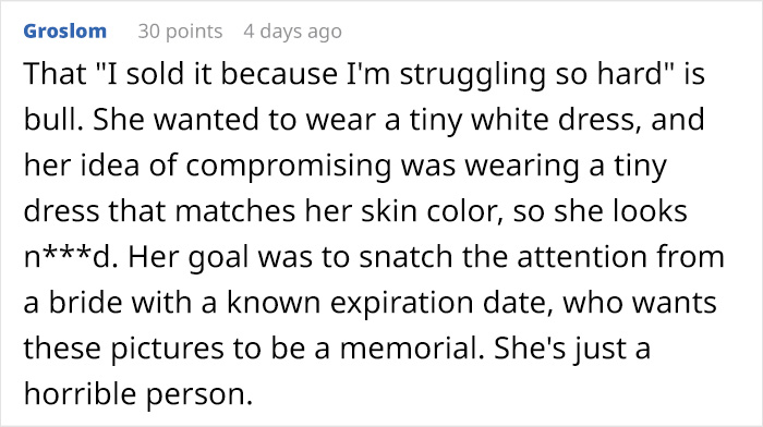 Bride Shocked When MOH Replaces The Dress That She Bought, And The Reason Ends Their Friendship Bride Shocked When MOH Replaces The Dress That She Bought, And The Reason Ends Their Friendship