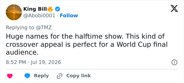 “Horrendous”: World Cup Fans Slam FIFA’s First-Ever Halftime Show As Madonna And Bieber Divide Viewers “Horrendous”: World Cup Fans Slam FIFA’s First-Ever Halftime Show As Madonna And Bieber Divide Viewers