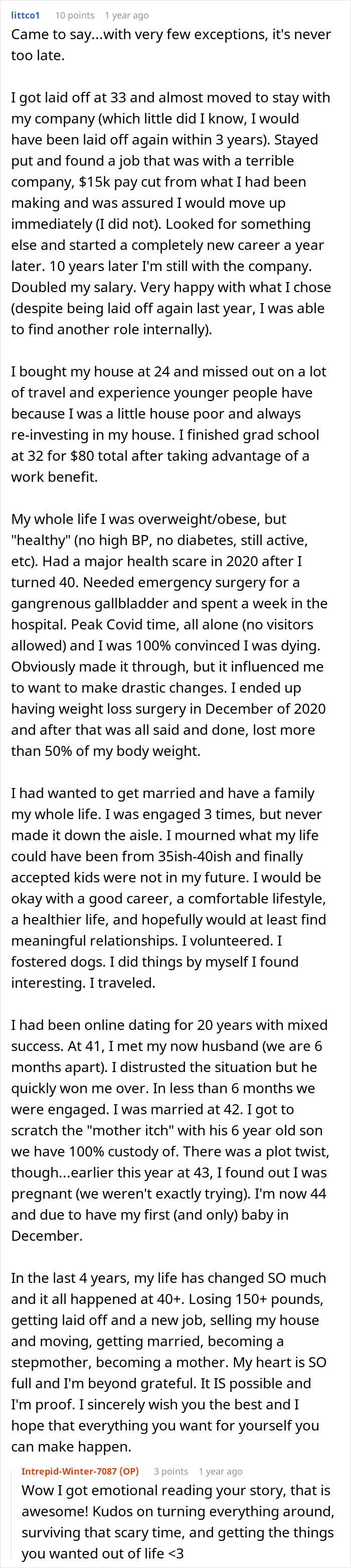 Woman Asks People To Give Her Hope Over Turning 40 Woman Asks People To Give Her Hope Over Turning 40