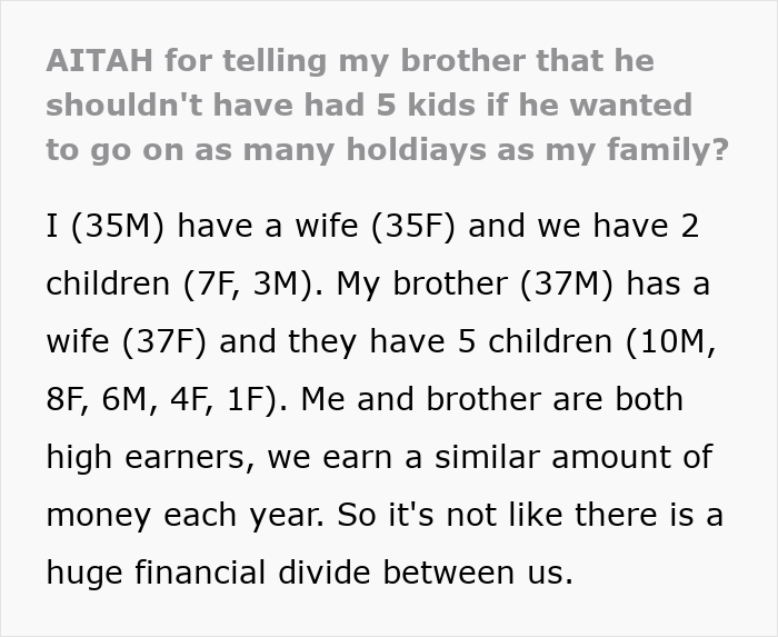 Dad Of Five Says His Brother Is Lucky To Travel So Much, Doesn’t Like The Reason Why Dad Of Five Says His Brother Is Lucky To Travel So Much, Doesn’t Like The Reason Why