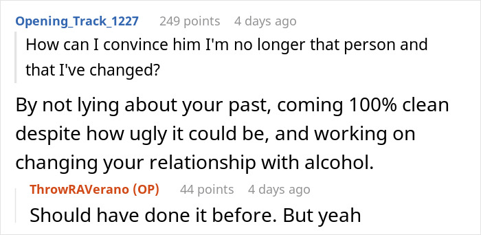 Woman’s Drunk Comment Leaves Her Panicking After Coworker Tells Her Boyfriend Woman’s Drunk Comment Leaves Her Panicking After Coworker Tells Her Boyfriend