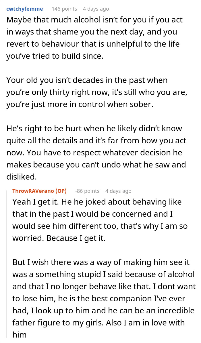 Woman’s Drunk Comment Leaves Her Panicking After Coworker Tells Her Boyfriend Woman’s Drunk Comment Leaves Her Panicking After Coworker Tells Her Boyfriend