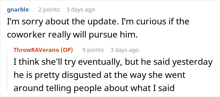 Woman’s Drunk Comment Leaves Her Panicking After Coworker Tells Her Boyfriend Woman’s Drunk Comment Leaves Her Panicking After Coworker Tells Her Boyfriend