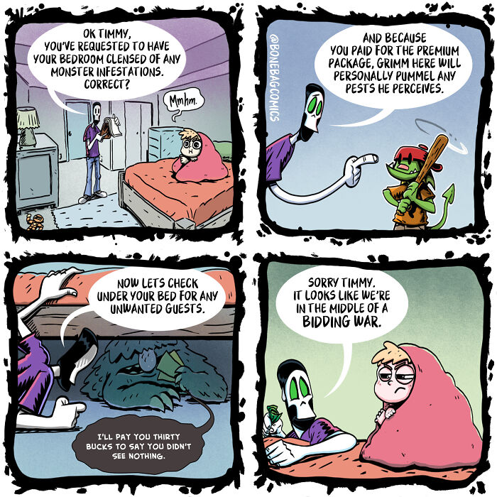This Artist Imagines The Absurd Daily Life Of A Necromancer And His Assistant (49 New Comics) This Artist Imagines The Absurd Daily Life Of A Necromancer And His Assistant (49 New Comics)