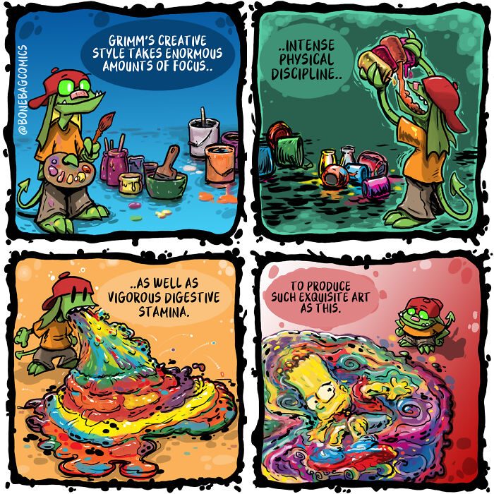 This Artist Imagines The Absurd Daily Life Of A Necromancer And His Assistant (49 New Comics) This Artist Imagines The Absurd Daily Life Of A Necromancer And His Assistant (49 New Comics)