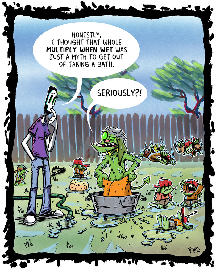 This Artist Imagines The Absurd Daily Life Of A Necromancer And His Assistant (49 New Comics) This Artist Imagines The Absurd Daily Life Of A Necromancer And His Assistant (49 New Comics)