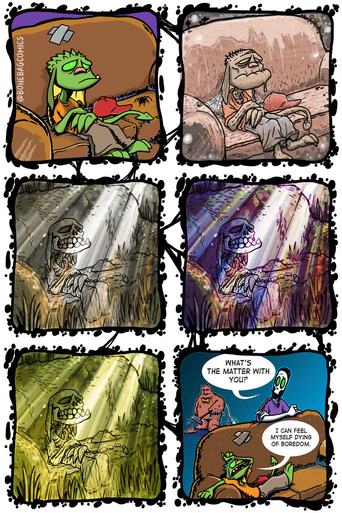 This Artist Imagines The Absurd Daily Life Of A Necromancer And His Assistant (49 New Comics) This Artist Imagines The Absurd Daily Life Of A Necromancer And His Assistant (49 New Comics)