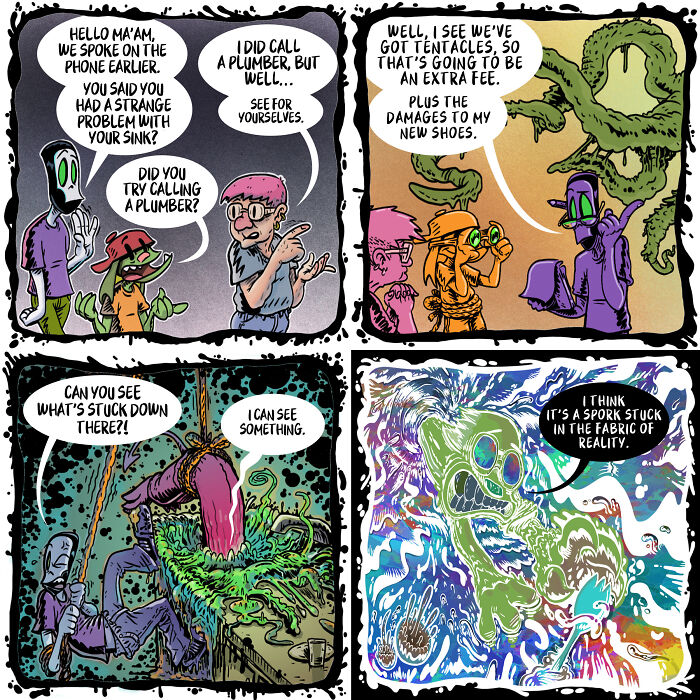 This Artist Imagines The Absurd Daily Life Of A Necromancer And His Assistant (49 New Comics) This Artist Imagines The Absurd Daily Life Of A Necromancer And His Assistant (49 New Comics)