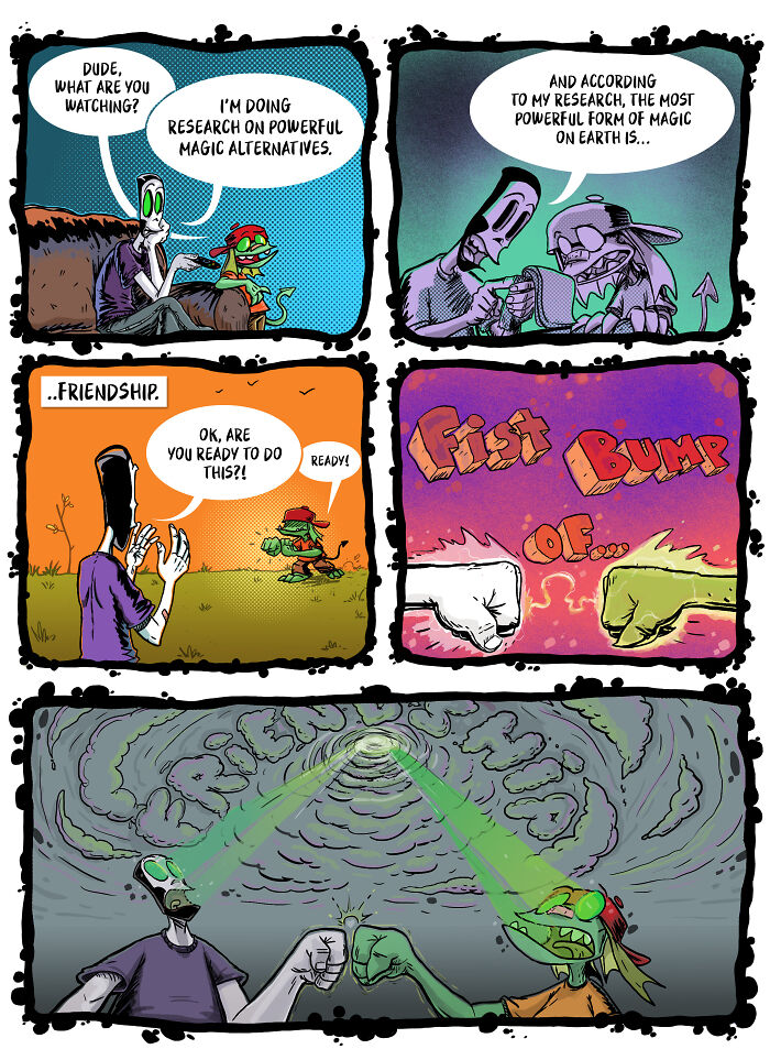 This Artist Imagines The Absurd Daily Life Of A Necromancer And His Assistant (49 New Comics) This Artist Imagines The Absurd Daily Life Of A Necromancer And His Assistant (49 New Comics)