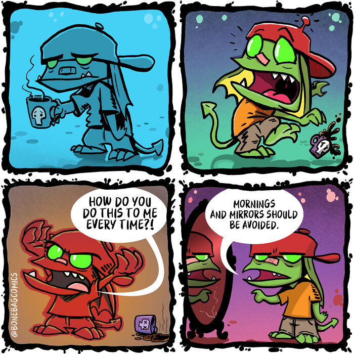 This Artist Imagines The Absurd Daily Life Of A Necromancer And His Assistant (49 New Comics) This Artist Imagines The Absurd Daily Life Of A Necromancer And His Assistant (49 New Comics)