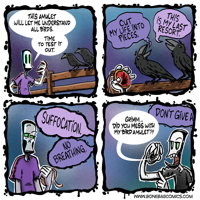 This Artist Imagines The Absurd Daily Life Of A Necromancer And His Assistant (49 New Comics) This Artist Imagines The Absurd Daily Life Of A Necromancer And His Assistant (49 New Comics)