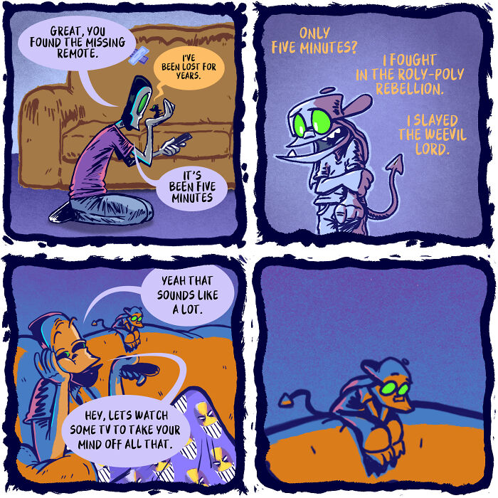 This Artist Imagines The Absurd Daily Life Of A Necromancer And His Assistant (49 New Comics) This Artist Imagines The Absurd Daily Life Of A Necromancer And His Assistant (49 New Comics)