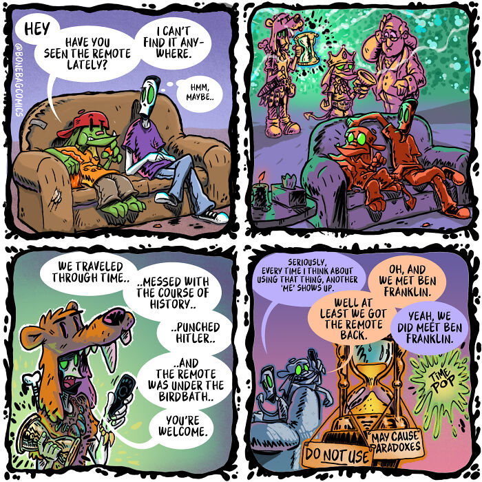 This Artist Imagines The Absurd Daily Life Of A Necromancer And His Assistant (49 New Comics) This Artist Imagines The Absurd Daily Life Of A Necromancer And His Assistant (49 New Comics)