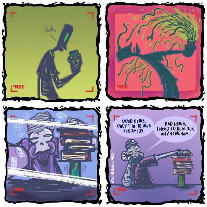 This Artist Imagines The Absurd Daily Life Of A Necromancer And His Assistant (49 New Comics) This Artist Imagines The Absurd Daily Life Of A Necromancer And His Assistant (49 New Comics)