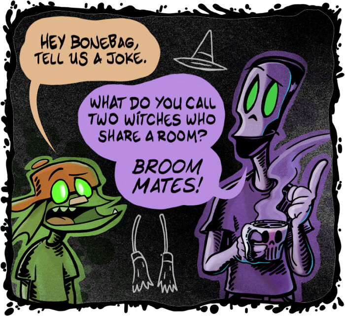 This Artist Imagines The Absurd Daily Life Of A Necromancer And His Assistant (49 New Comics) This Artist Imagines The Absurd Daily Life Of A Necromancer And His Assistant (49 New Comics)