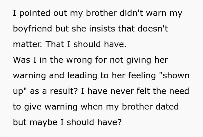 Woman Convinced Boyfriend’s Sister Is Trying To Outshine Her, Furious Over Her “Childish” Gift Woman Convinced Boyfriend’s Sister Is Trying To Outshine Her, Furious Over Her “Childish” Gift