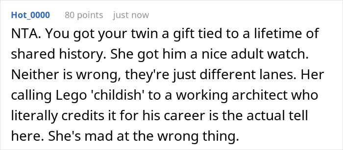 Woman Convinced Boyfriend’s Sister Is Trying To Outshine Her, Furious Over Her “Childish” Gift Woman Convinced Boyfriend’s Sister Is Trying To Outshine Her, Furious Over Her “Childish” Gift