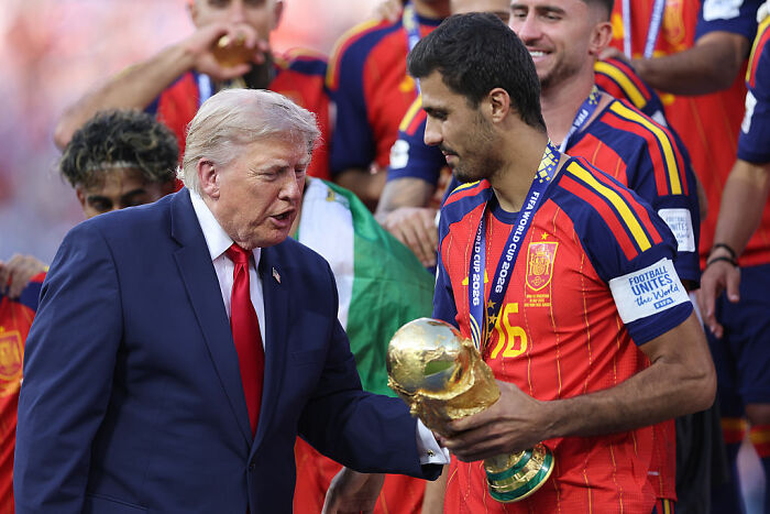 Donald Trump Viciously Booed At FIFA World Cup Final In New York Donald Trump Viciously Booed At FIFA World Cup Final In New York