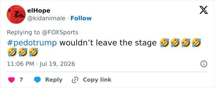Donald Trump Viciously Booed At FIFA World Cup Final In New York Donald Trump Viciously Booed At FIFA World Cup Final In New York