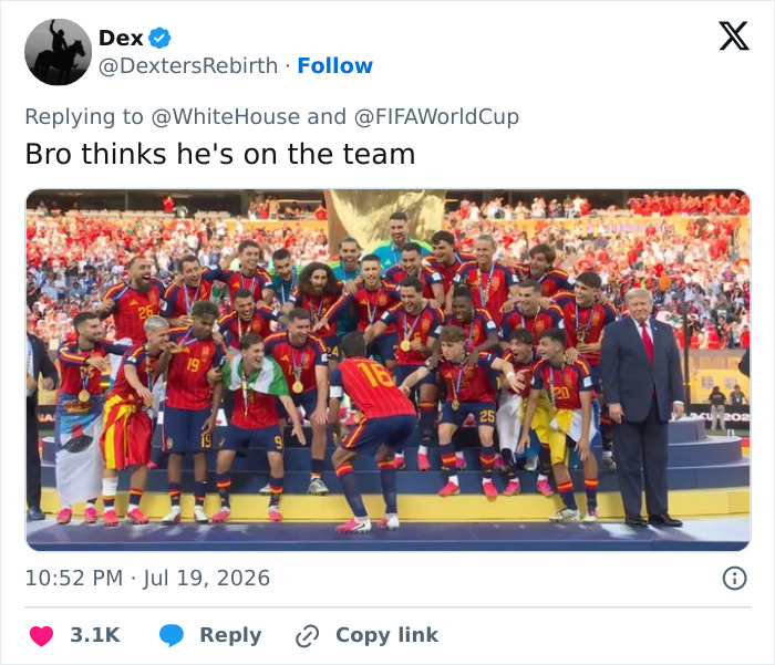 Donald Trump Viciously Booed At FIFA World Cup Final In New York Donald Trump Viciously Booed At FIFA World Cup Final In New York
