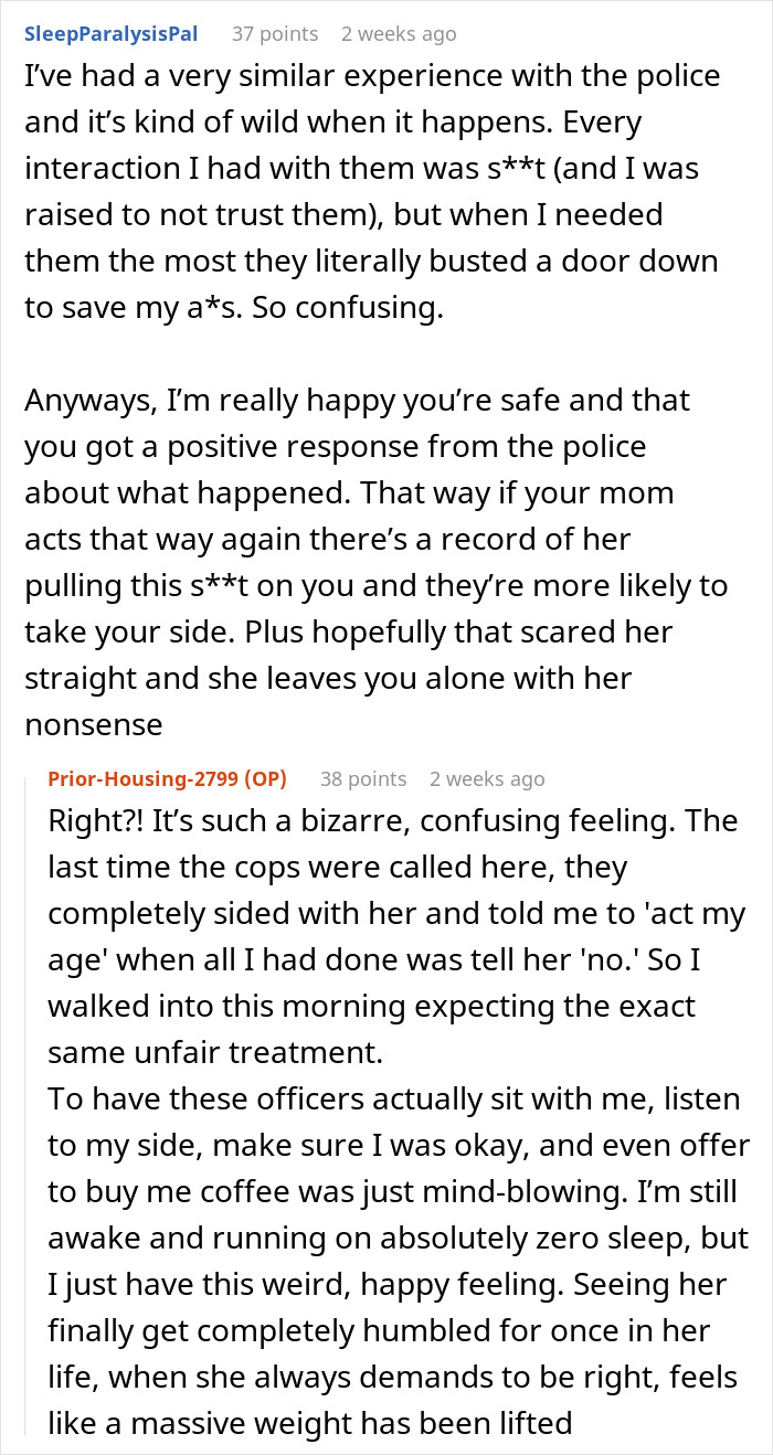 Narcissist Mom Attacks 19YO Daughter And Calls Cops, They Blacklist Her After Realizing The Truth Narcissist Mom Attacks 19YO Daughter And Calls Cops, They Blacklist Her After Realizing The Truth