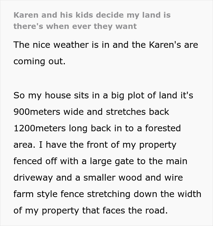 Dad Treats Neighbor’s Private Land Like His Kids’ Playground, A 160lb Guard Dog Ends The Debate Dad Treats Neighbor’s Private Land Like His Kids’ Playground, A 160lb Guard Dog Ends The Debate