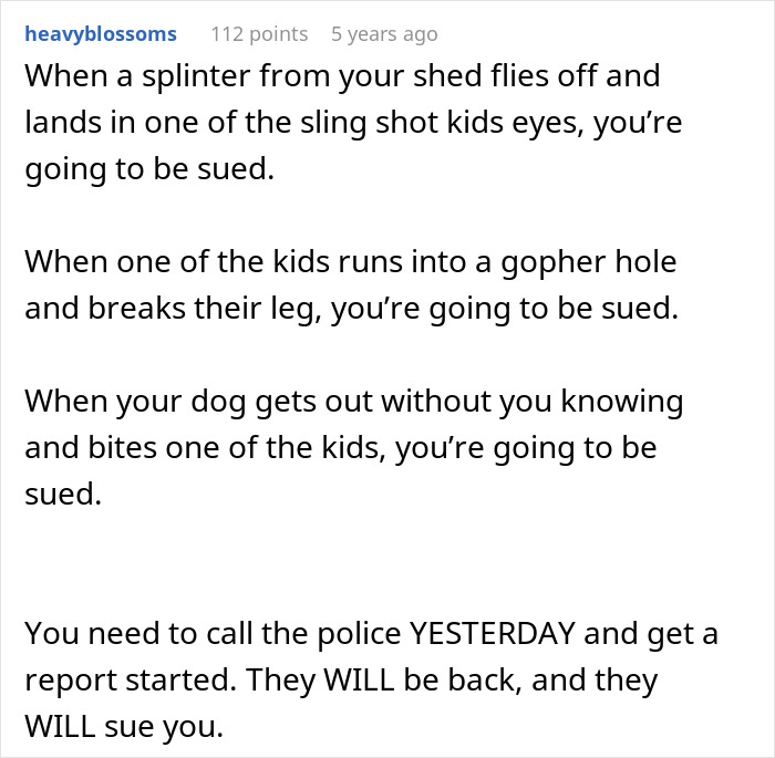Dad Treats Neighbor’s Private Land Like His Kids’ Playground, A 160lb Guard Dog Ends The Debate Dad Treats Neighbor’s Private Land Like His Kids’ Playground, A 160lb Guard Dog Ends The Debate