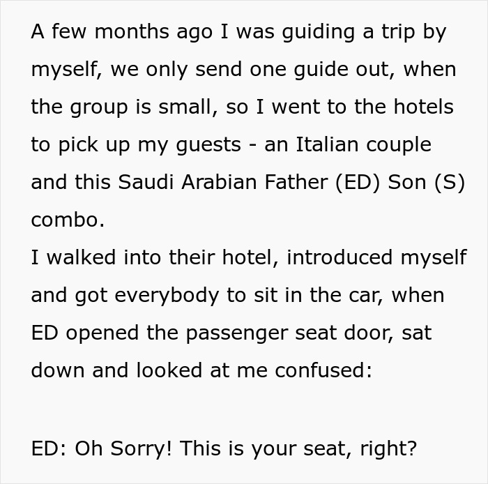 Saudi Dad Refuses Arctic Tour Because A Woman Is Leading It, Demands A Male Replacement Or Refund Saudi Dad Refuses Arctic Tour Because A Woman Is Leading It, Demands A Male Replacement Or Refund