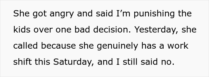 Single Mom Lies To Make Sister Agree To Watch Her Kids, Loses A Free Babysitter When She Actually Needs One Single Mom Lies To Make Sister Agree To Watch Her Kids, Loses A Free Babysitter When She Actually Needs One