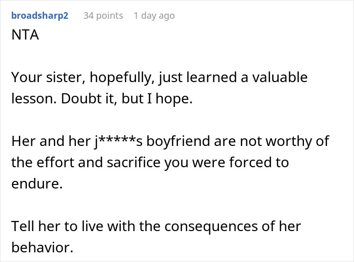 Single Mom Lies To Make Sister Agree To Watch Her Kids, Loses A Free Babysitter When She Actually Needs One Single Mom Lies To Make Sister Agree To Watch Her Kids, Loses A Free Babysitter When She Actually Needs One