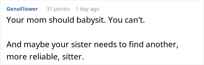 Single Mom Lies To Make Sister Agree To Watch Her Kids, Loses A Free Babysitter When She Actually Needs One Single Mom Lies To Make Sister Agree To Watch Her Kids, Loses A Free Babysitter When She Actually Needs One