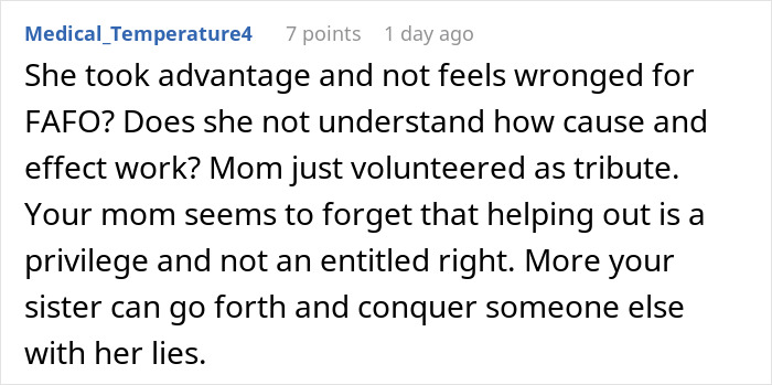 Single Mom Lies To Make Sister Agree To Watch Her Kids, Loses A Free Babysitter When She Actually Needs One Single Mom Lies To Make Sister Agree To Watch Her Kids, Loses A Free Babysitter When She Actually Needs One