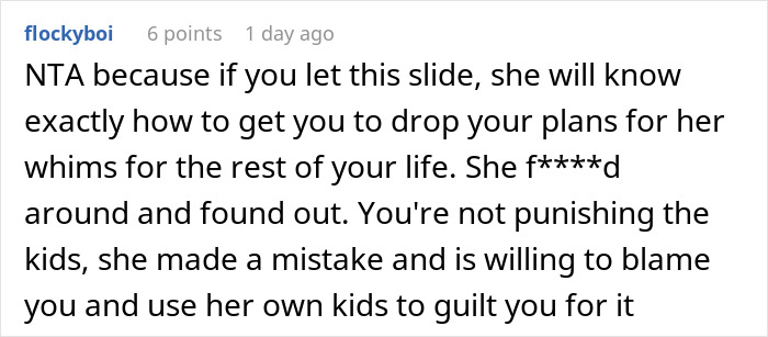 Single Mom Lies To Make Sister Agree To Watch Her Kids, Loses A Free Babysitter When She Actually Needs One Single Mom Lies To Make Sister Agree To Watch Her Kids, Loses A Free Babysitter When She Actually Needs One