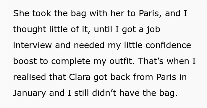 Woman Trusted Best Friend With Sentimental Designer Bag, Ends Up Getting A Fake One Back Woman Trusted Best Friend With Sentimental Designer Bag, Ends Up Getting A Fake One Back