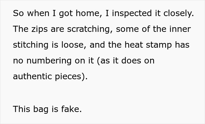 Woman Trusted Best Friend With Sentimental Designer Bag, Ends Up Getting A Fake One Back Woman Trusted Best Friend With Sentimental Designer Bag, Ends Up Getting A Fake One Back