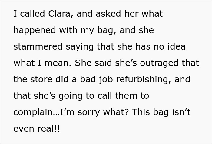 Woman Trusted Best Friend With Sentimental Designer Bag, Ends Up Getting A Fake One Back Woman Trusted Best Friend With Sentimental Designer Bag, Ends Up Getting A Fake One Back
