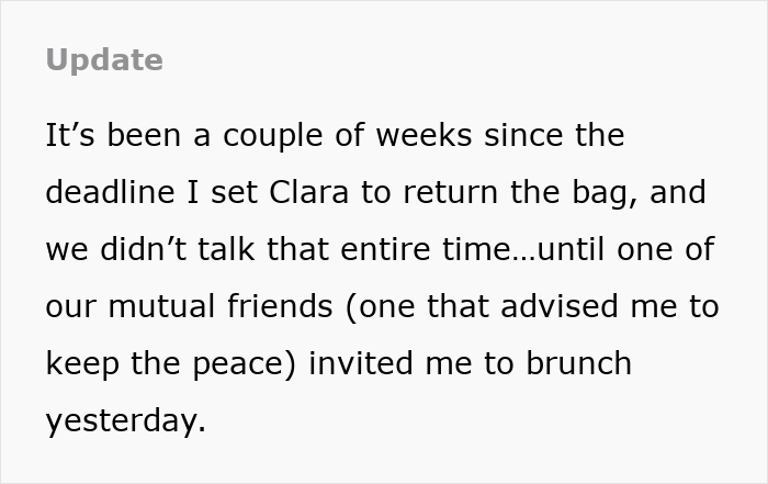 Woman Trusted Best Friend With Sentimental Designer Bag, Ends Up Getting A Fake One Back Woman Trusted Best Friend With Sentimental Designer Bag, Ends Up Getting A Fake One Back